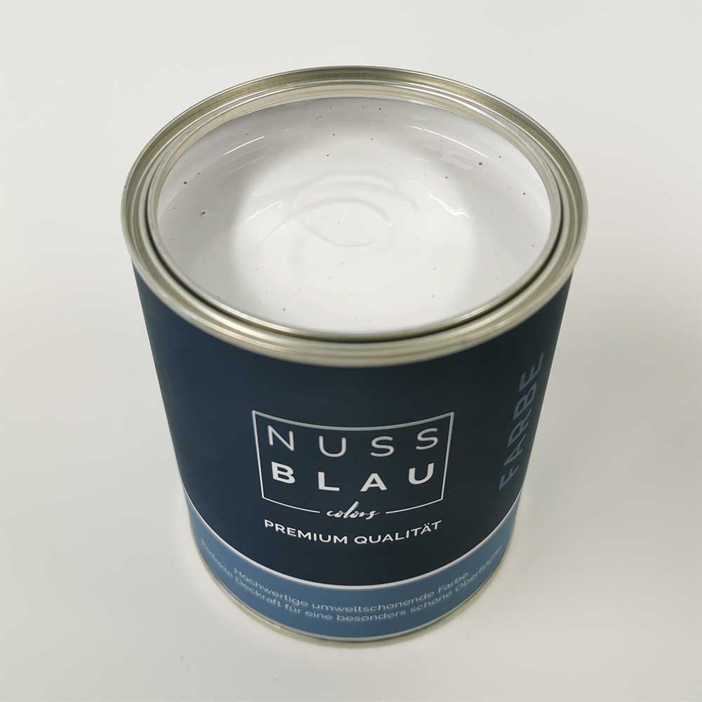NUSSBLAU Farben sind hochwertig, umweltschonend und ausgiebig. NUSSBLAU Grundierung, Stain Blocker und Top Coat. Wandfarbe, Möbelfarbe Interior, Möbelfarbe Exterior.